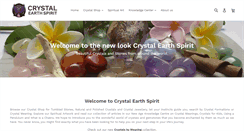 Desktop Screenshot of crystalearthspirit.com
